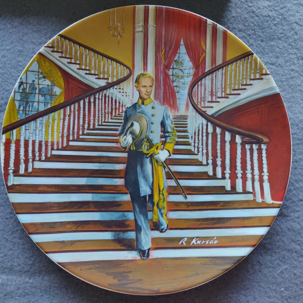 Knowles Commemerative Gone With The Wind "Ashley" Plate. Limited Edition.